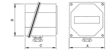 CAJA DE CONEXIÓN DE ALUMINIO GAMAS DP, ED y ET