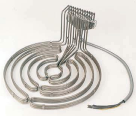 ELEMENTO CALENTADOR DE INMERSIÓN FIJO TRIFÁSICO DE BASE CIRCULAR TIPO SBC