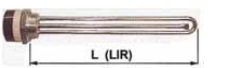 GRUPO MONOBLOC DE RESISTENCIA CON VAINA PARA TERMOSTATO CON TAPÓN DE ACOPLAMIENTO EN LATÓN DE 1”1/4 GAS. PARA ACEITE.
